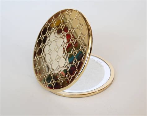 gucci gold compact mirror|gucci pocket mirror.